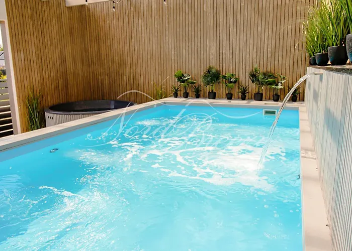 度假居 Nord Breeze Z Podgrzewanym Basenem, Jacuzzi Oraz Sauna Władysławowo