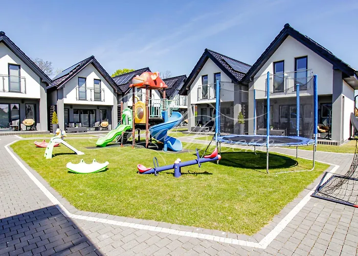 Сasa de vacaciones Domki Nord Breeze Z Podgrzewanym Basenem, Jacuzzi Oraz Sauna *