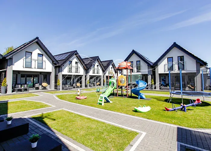 Сasa de vacaciones Domki Nord Breeze Z Podgrzewanym Basenem, Jacuzzi Oraz Sauna Władysławowo