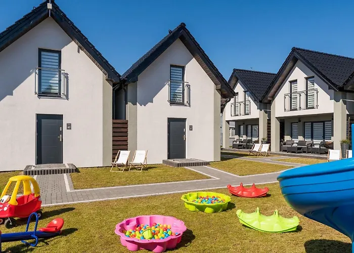 Сasa de vacaciones Domki Nord Breeze Z Podgrzewanym Basenem, Jacuzzi Oraz Sauna *