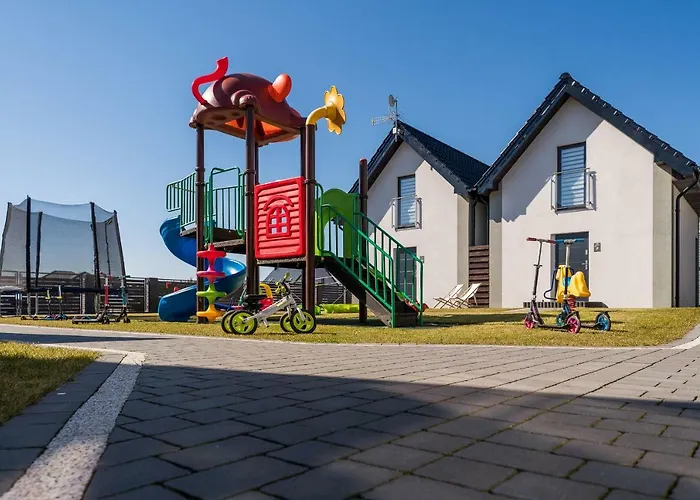 Сasa de vacaciones Domki Nord Breeze Z Podgrzewanym Basenem, Jacuzzi Oraz Sauna *