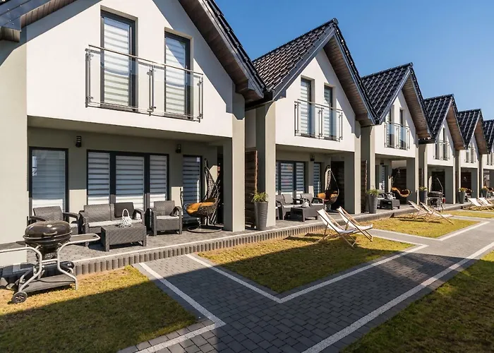 Domki Nord Breeze Z Podgrzewanym Basenem, Jacuzzi Oraz Sauna Сasa de vacaciones Władysławowo