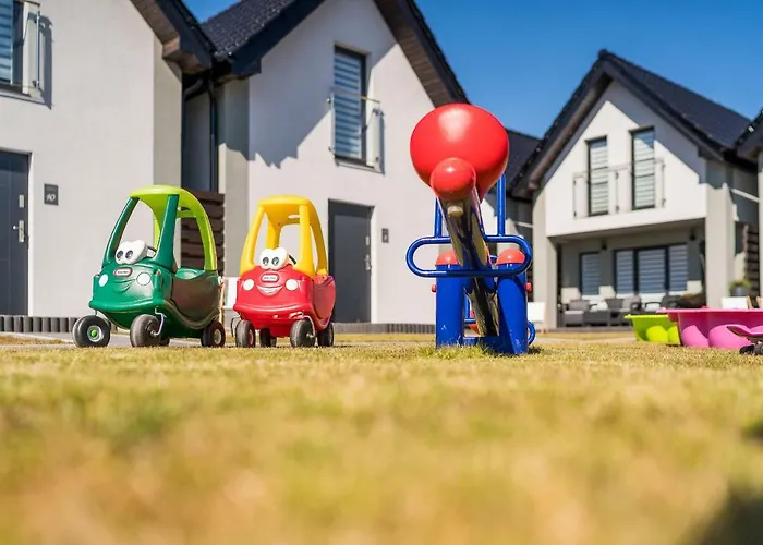 Сasa de vacaciones Domki Nord Breeze Z Podgrzewanym Basenem, Jacuzzi Oraz Sauna Władysławowo